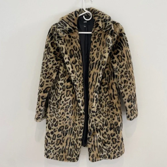 Ppsnabha Real Snow Leopard Fur Coat Snow Leopard Vintage Real